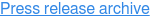 Press release archive